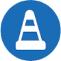 Work area cone Icon