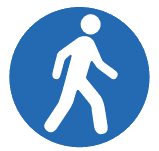 Pedestrian icon
